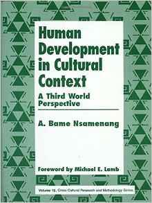 Human Development in Cultural Context: A Third World Perspective (Cross Cul tural Research and Methodology)