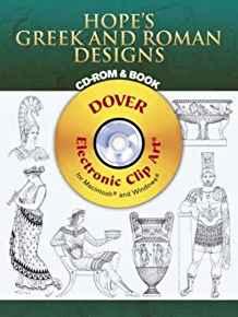 Hope's Greek and Roman Designs CD-ROM and Book (Dover Electronic Clip Art)