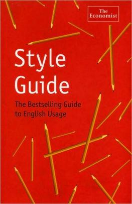 The Ecomist Style Guide