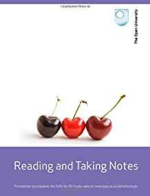 Study Skills: Reading and Taking Notes