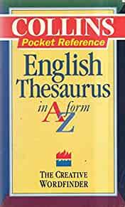 Collins Pocket Reference English Thesaurus