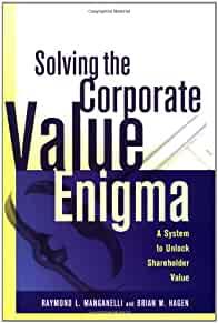 Solving the Corporate Value Enigma: A System to Unlock Shareholder Value