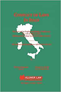 Conflicts of Laws in Italy