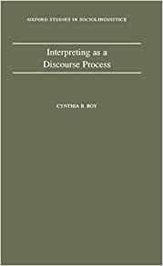 Interpreting As a Discourse Process
