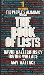 The Book of Lists (The People's Almanac)
