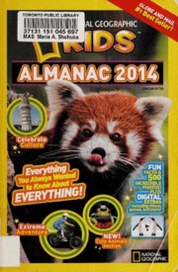 National geographic kids almanac 2014