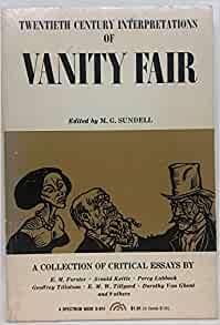 Twentieth century interpretations of Vanity fair;: A collection of critical essays