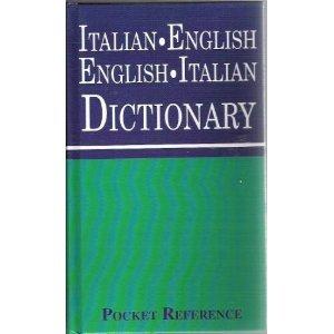 Pocket Reference Italian-English English-Italian Dictionary (Pocket Referen ce Series)