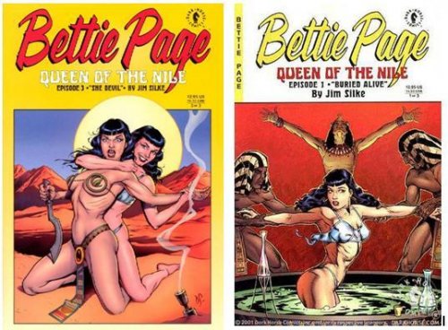 Bettie Page Queen of the Nile (Episode 1: Buried Alive + Episode 3: She Dev il)