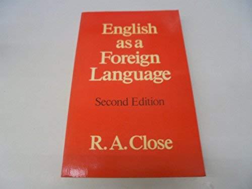 English as a foreign language: Its constant grammatical problems