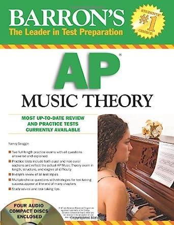 Barron's AP Music Theory with Audio Compact Discs