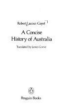 A Concise History of Australia