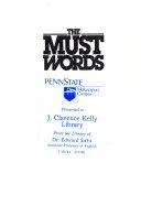 The Must Words