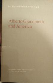 Alberto Giacometti and America