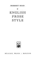 English Prose Style