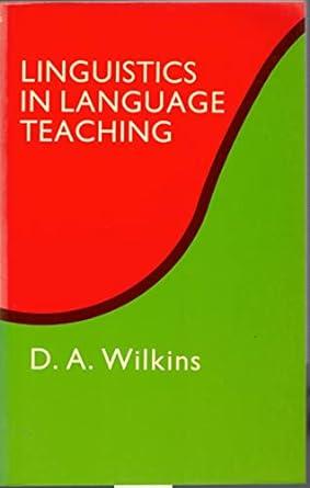 Linguistics in Language Teaching
