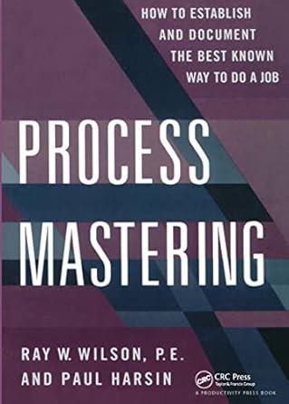 Process Mastering (Productivity's Shopfloor)