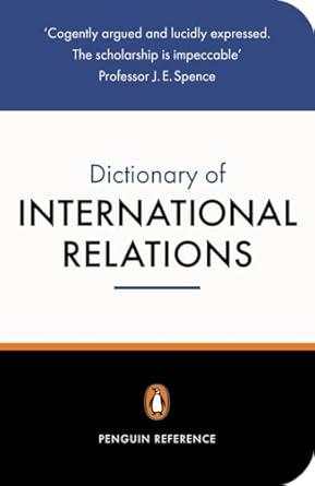 The Penguin Dictionary of International Relations (Reference)