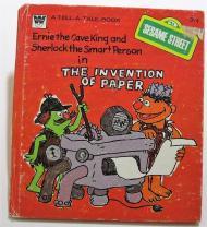 Ernie the Cave King and Sherlock the Smart Person in The Invention of Paper