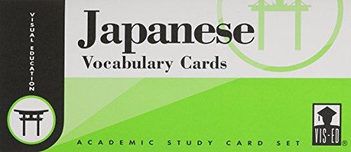Japanese Vocabulary Cards