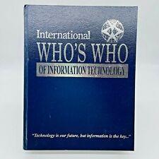 International Who's Who of Information Technology