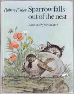 Sparrow Falls Out Of The Nest