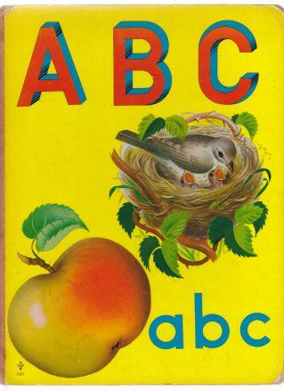 ABC Abc Rare Brimax Board Book