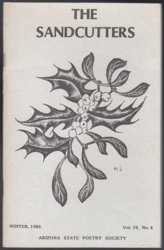 The Sandcutters Winter Issue 1985 Arizona State Poetry Society