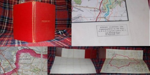 Fox Hunting Map of the Fernie Fernie's Country England