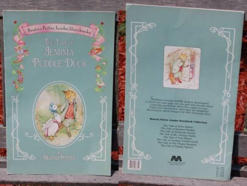 The Tale of Jemima Puddle-Duck Beatrix Poter Jumbo Storybooks EASLE SIZED