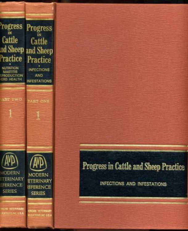 Progress in Cattle & Sheep Practice 2 Vols (Part One & Two) Book Number Eight and Nine in the Modern Veterinary Series