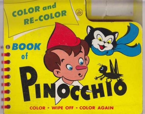 Color and Re-Color Book of Pinocchio