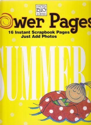 Summer Power Pages 16 Instant Scrapbook Pages Just Add Photos
