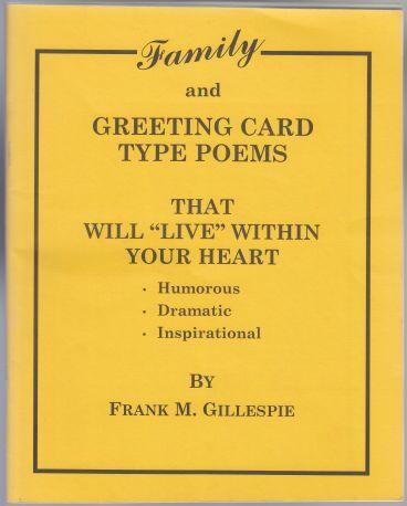 Family and Greeting Card Type Poems That Will 