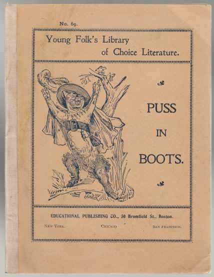 Young Folk's Library of Choice Literature Puss In Boots No. 69