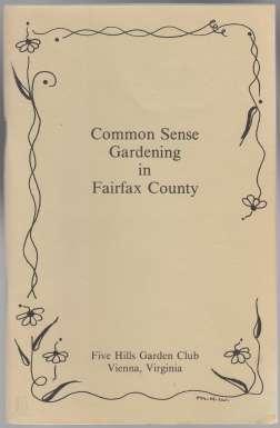 Common Sense Gardening In Fairfax County (Virginia)