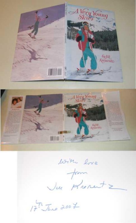 A Very Young Skier SIGNED