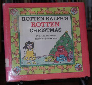 Rotten Ralph's Rotten Christmas SIGNED w/DRAWING