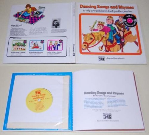 Dancing Songs and Rhymes To Help Young Children Develop Self-Expression 45 RPM Record Included