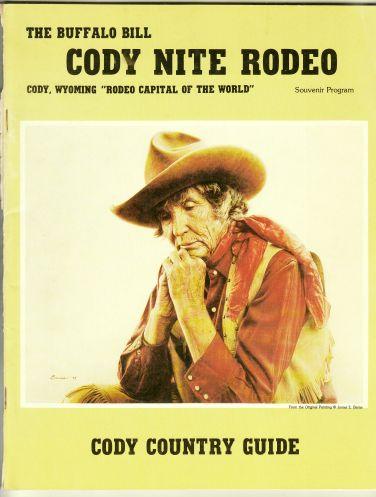 The Buffalo Bill Cody Nite Rodeo - Souvenir Program