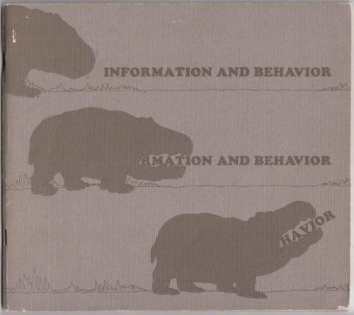 Information and Behavior Man: A Course of Study