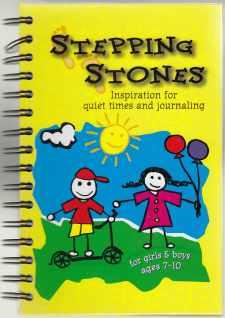 Stepping Stones Inspiration for Quiet Times and Journaling for Girls & Boys Ages 7-10