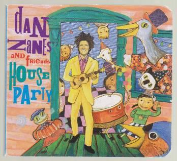 Dan Zanes and Friends House Party Book with CD