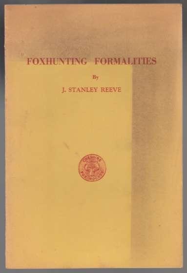 Foxhunting Formalities