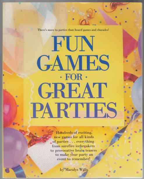 Fun Games For Great Parties. Hundreds of Exciting new games for all kinds of Parties. Everything From Surefire Icebreakers to Provocative Brain Teasers to Make Your Party An Event to Remember!
