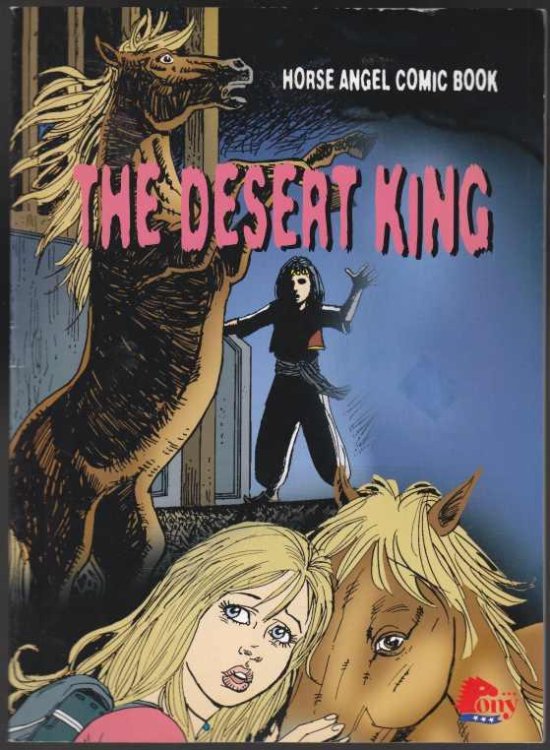 The Desert King. Horse Angel Comic Book