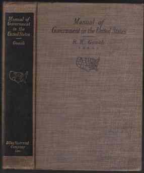 Manual of Government In The United States