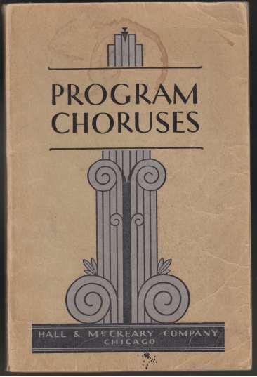 Program Courses Complete Choral Program Material For Every Occasion
