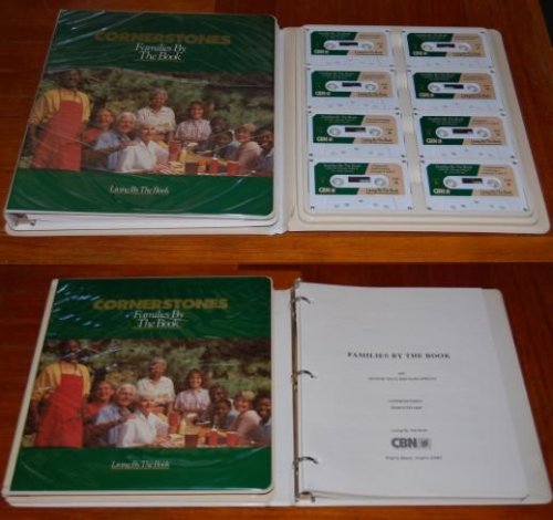 Cornerstones Families By the Book Living By the Book Semester One. 8 Audio Cassette Tapes & Course Manual.