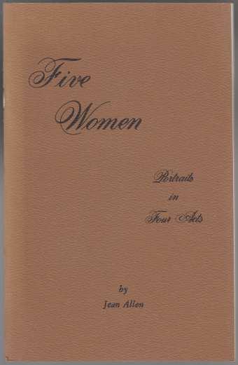 Five Women Portraits in Four Acts